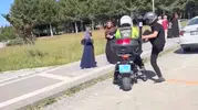 Elazığ’da YKS telaşına polis desteği