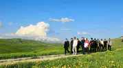 Bitlisin saklı cenneti Sütey Yaylasında doğa yürüyüşü düzenlendi