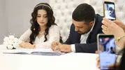 Elazığ’da çiftler 26.06.2026 çılgınlığı için nikah masasına koştu