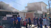 Keban'daki müstakil evde yangın paniği