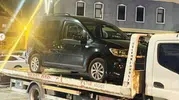 Muş merkezde zincirleme kaza Bir kurye yaralandı