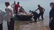 Siirt’te zorlu kurtarma operasyonu göl üzerinden yapıldı