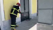 Tatvan TCDD binasında yılan sürprizi