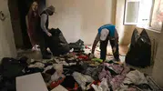 Diyarbakır'da bir daireden kamyonlar dolusu çöp çıktı
