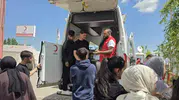 Muşlu gençler Kızılay’ın lojistik merkezini yakından inceledi