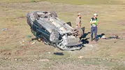 Özalp ilçesinde devrilen otomobilde bulunan 4 kişi yaralandı