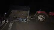 Elazığ Baskil yolunda traktör ve otomobilin karıştığı kazada 10 kişi yaralandı