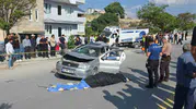Van Edremit yolunda otomobil ile kamyonet çarpıştı