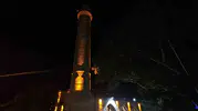 Harput Mahallesi gece ışıklarıyla ziyaretçilerini büyülüyor