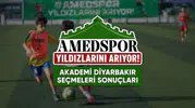 Amedspor’da geleceğin yıldızları belli oldu: Binlerce aday arasından seçilen 30 isim açıklandı