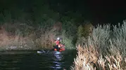 Tunceli'de kontrolden çıkan otomobil uçurumdan Munzur Nehri'ne uçtu