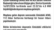 Sivrice merkezli deprem sonrası Elazığ Valiliğinden hasar açıklaması