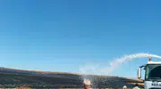 Siirt Kurtalan'da hasat öncesi büyük buğday tarlası yangını