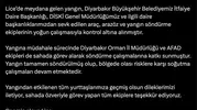 Lice ilçesindeki orman yangını ekiplerin müdahalesiyle tamamen söndürüldü