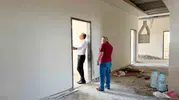 Ağrı Doğubayazıt ilçesindeki okul inşaatlarında incelemeler sürüyor