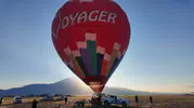 Ağrı Dağı ve İshak Paşa Sarayı üzerinde tarihi balon uçuşu yapıldı
