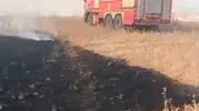 Batman Beşiri bölgesinde çıkan geniş çaplı anız yangını kontrol altına alındı