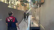 Siirt merkezde bir lokantanın bacasında çıkan yangın itfaiye ekiplerince söndürüldü