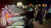 Bingöl Erzurum yolunda otomobiller çarpıştı