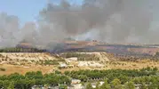 Şanlıurfa Karaköprü’deki ormanlık alanda çıkan yangın kontrol altına alındı