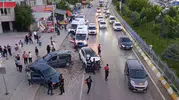 Edremit yolunda üç aracın karıştığı zincirleme kazada bir kişi yaralandı