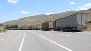 Esendere Gümrük Kapısında TIR Kuyruğu 12 Kilometreyi Buldu