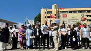 Diyarbakırda belediyeden çıkarılan bin 103 işçiye sendikal destek geldi