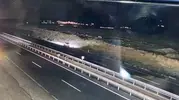 Şanlıurfa yolunda feci kaza güvenlik kamerasına böyle yansıdı