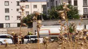 Batman Ek Sanayi Sitesi önünde tır ve otomobil çarpıştı