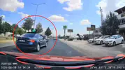 Diyarbakır trafiğinde iki çocuğun yürekleri ağza getiren araç üstü yolculuğu