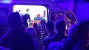 Keban'da festival alanında led ekran devrildi, 5 kişi yaralandı