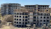 Yüksekova'da deprem riskine karşı 48 konutluk yeni TOKİ projesi yükseliyor