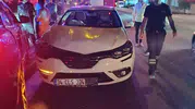 Kızıltepe ilçesinde iki aracın karıştığı trafik kazası ucuz atlatıldı