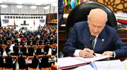Siyasette kritik imza: Bahçeli'den çerçeve yasa için ilk adım