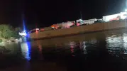 Elazığ Pertek feribotunda teknik arıza paniği