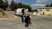 Siirt Şirvan'da ağır hastayı hava ambulansı hastaneye yetiştirdi