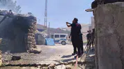 Siirt Kurtalan’daki bir bahçede tandır ateşi korku dolu anlar yaşattı
