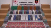 Diyarbakır genelinde düzenlenen operasyonlarda tonlarca kaçak ürün yakalandı