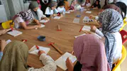 Elazığlı çocuklar geleneksel filografi sanatı ile yaratıcılıklarını keşfediyor