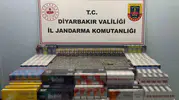 Diyarbakır genelinde düzenlenen operasyonlarda çok sayıda kaçak ürün yakalandı