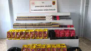 Şanlıurfa Viranşehir'de jandarmadan kaçak ürün baskını