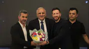 Amedspor ve Erzurumspor yöneticileri maç öncesi dostluk mesajı verdi