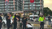 Elazığ'da karşıdan karşıya geçerken otomobilin çarptığı yaya hastaneye kaldırıldı