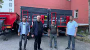 Ağrı Eleşkirtli çiftçilere modern ekipman desteği geldi