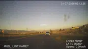 Muşta ters yöne giren sürücü ambulans kamerasına yakalandı