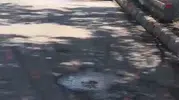 Muş sokaklarında seyir halindeki motosiklet aniden yanmaya başladı