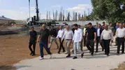 Karlıova ilçesinde eğitim yatırımları için denetim yapıldı