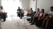 Cizre'de YKS derecesi yapan öğrenciler evlerinde ziyaret edildi