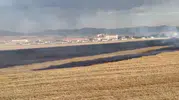 Kovancılar köyünde alevler paniğe neden oldu?