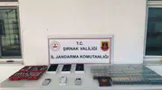 Şırnak genelinde yapılan operasyonlarda milyonluk kaçak ürün yakalandı